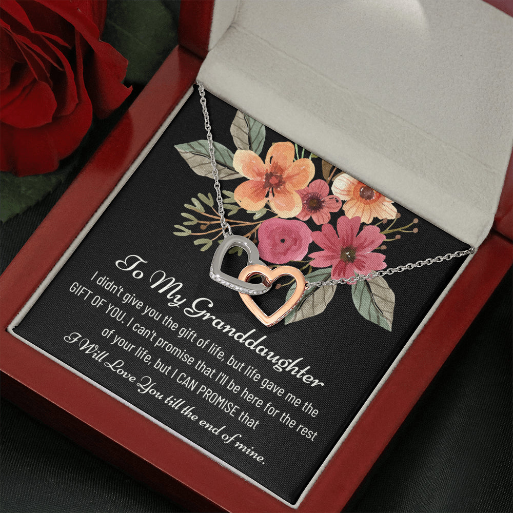 To My Granddaughter, Christmas Gift for Granddaughter, Christmas Present for Granddaughter, Necklace Gift for Granddaughter From Grandma