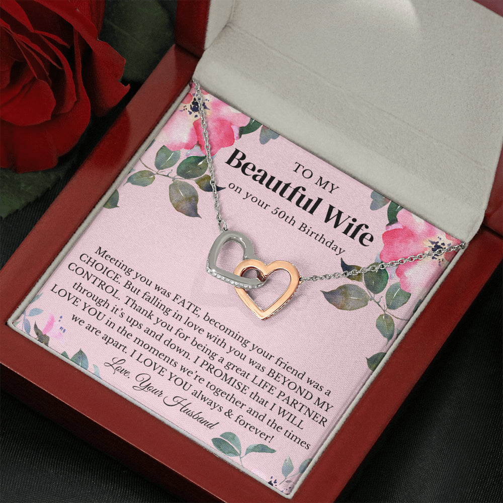 TO MY BEAUTIFUL WIFE 50TH