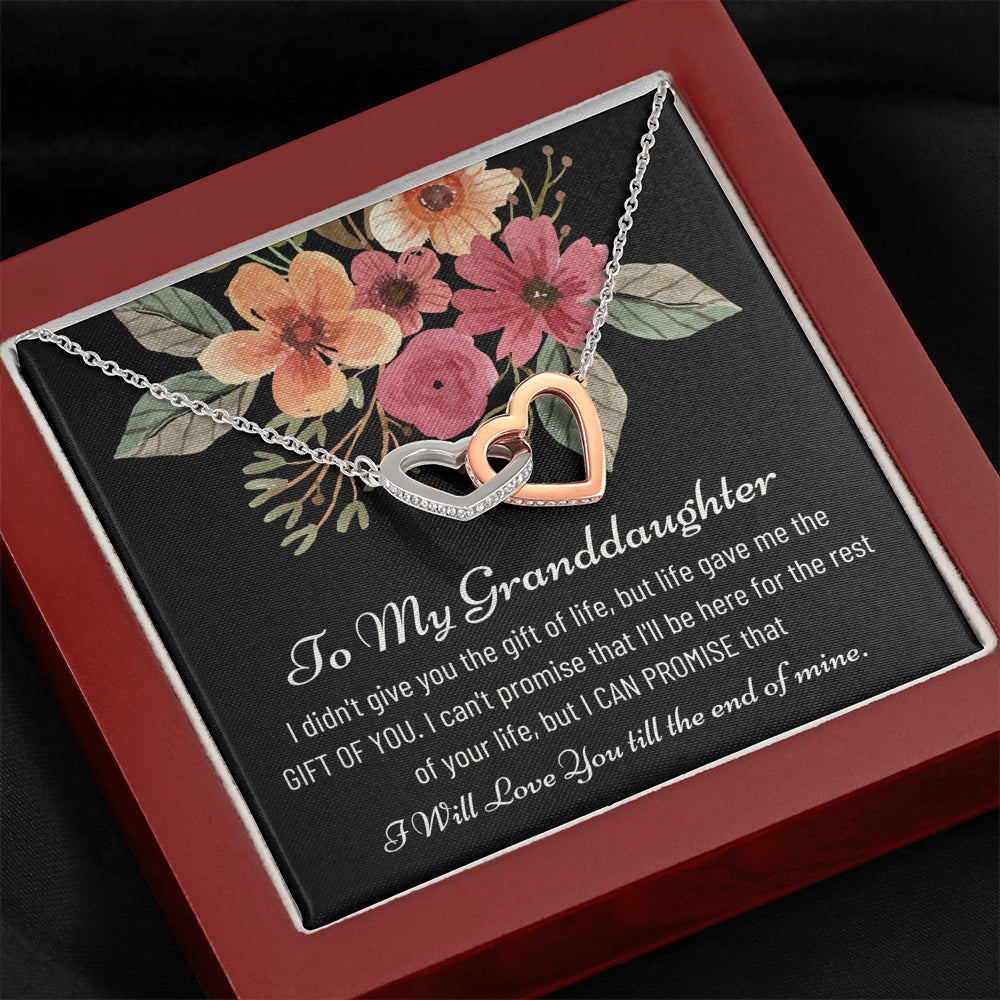 To My Granddaughter, Christmas Gift for Granddaughter, Christmas Present for Granddaughter, Necklace Gift for Granddaughter From Grandma
