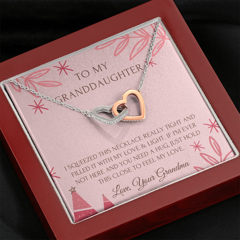 5 Interlocking Necklace Granddaughter