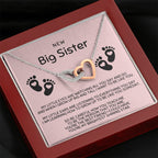 New Big Sister Gifts, Gifts for New Big Sister, Future Big Sister, Necklace, Gifts from Baby to Big Sister, Big Sister Gift From New Baby