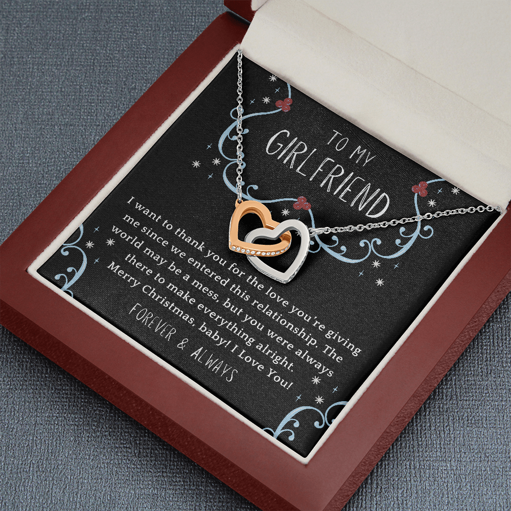 Christmas Gift for Girlfriend, Christmas Present for Girlfriend, Christmas Gift for Love, Necklace Christmas Gift for Girlfriend