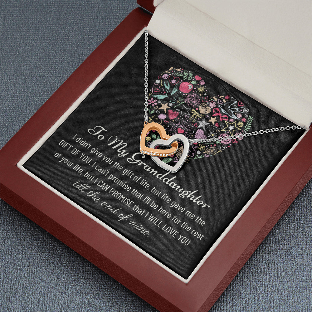 To My Granddaughter, Christmas Gift for Granddaughter, Christmas Present for Granddaughter, Necklace Gift for Granddaughter From Grandma
