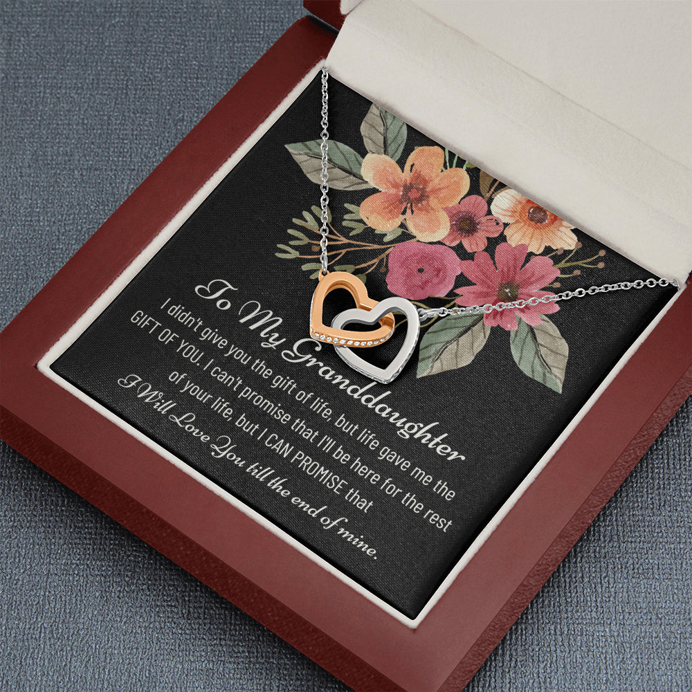 To My Granddaughter, Christmas Gift for Granddaughter, Christmas Present for Granddaughter, Necklace Gift for Granddaughter From Grandma