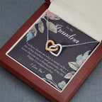 Gift For Grandma Necklace, Grandmother Birthday Gift From Granddaughter/Grandson, To My Grandma Necklace Gift, Grandmother Gift, Grandparents Day Gift
