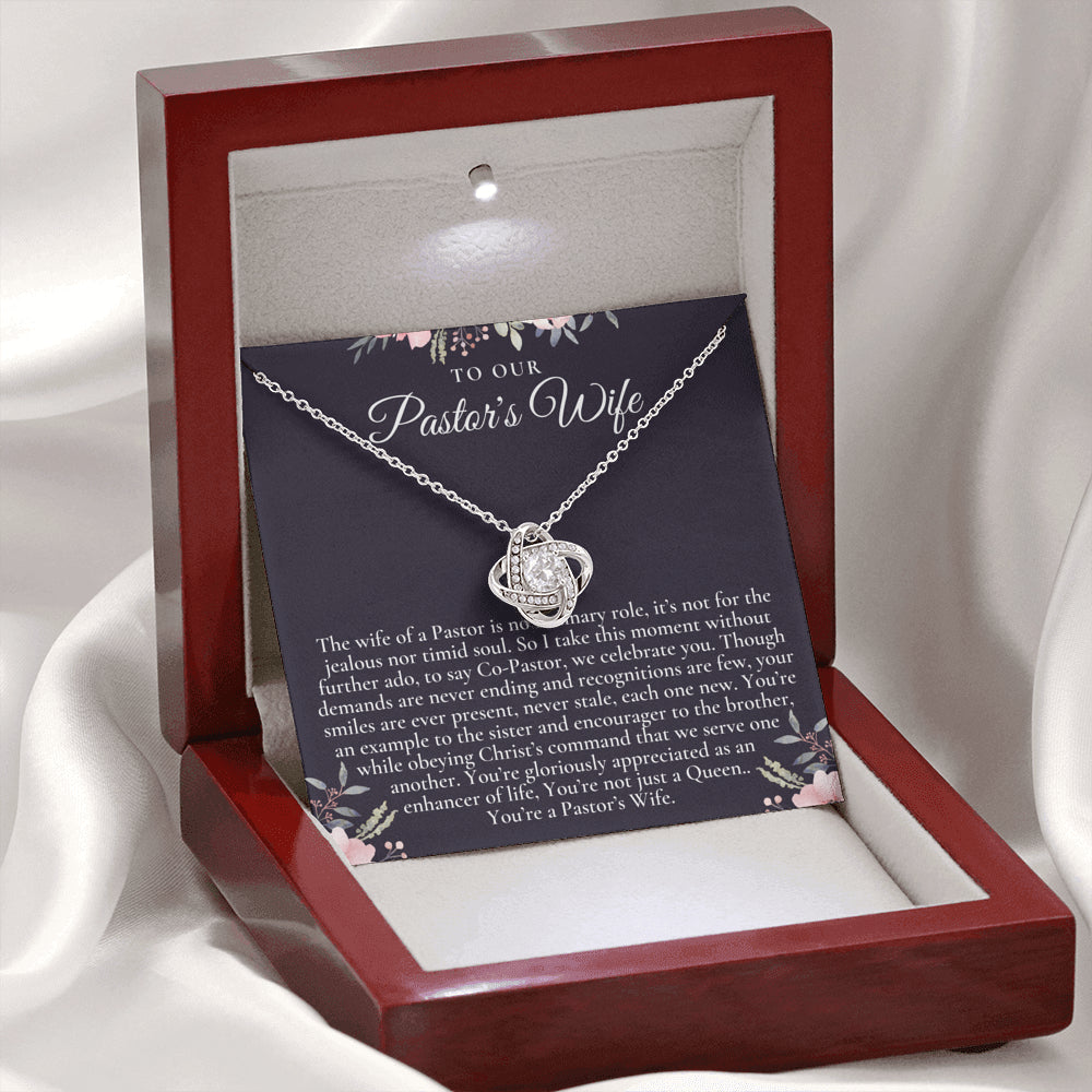 Pastor's Wife Appreciation Gift Necklace, Bible Study Gift, Christmas Present For Pastor's Wife, Best Preacher Wife Gift, Priest Wife Gift