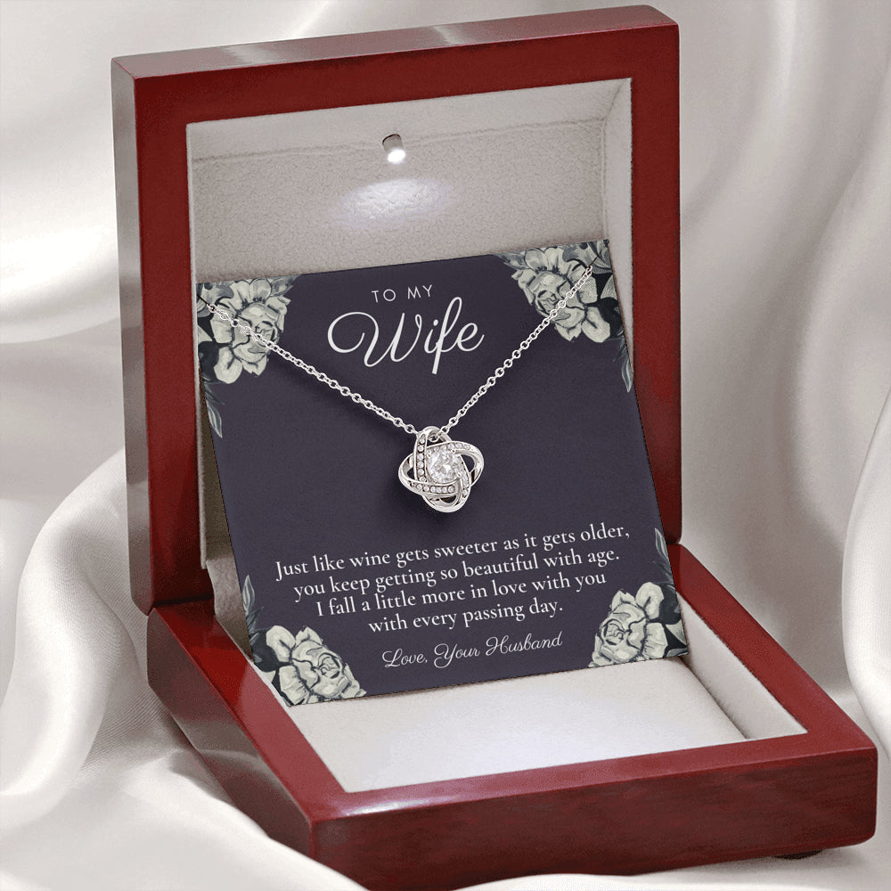 To My Wife Necklace, Anniversary Gift for Wife, Birthday Gift for Wife, Jewelry for Wife, Necklace for Wife, Gift for Wife Birthday