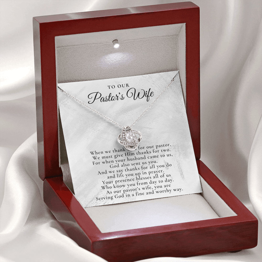 Pastor's Wife Appreciation Gift Necklace, Bible Study Gift, Christmas Present For Pastor's Wife, Best Preacher Wife Gift, Priest Wife Gift