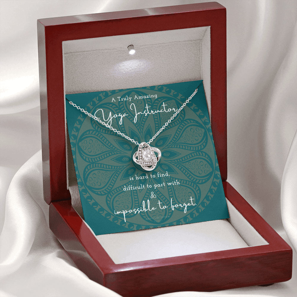 Gift For Yoga Instructor, Yoga Instructor Appreciation Gift, Yoga Teacher Necklace Gift, Yoga Teacher Jewelry, Yoga Teacher Thank You Gift