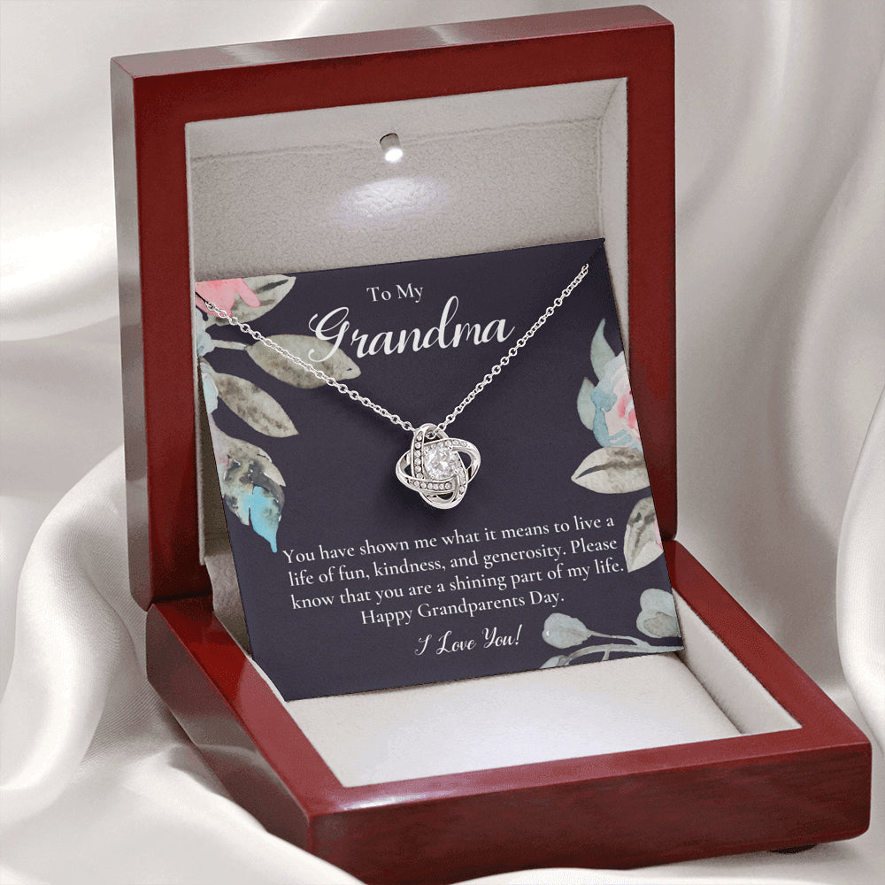 Gift For Grandma Necklace, Grandmother Birthday Gift From Granddaughter/Grandson, To My Grandma Necklace Gift, Grandmother Gift, Grandparents Day Gift