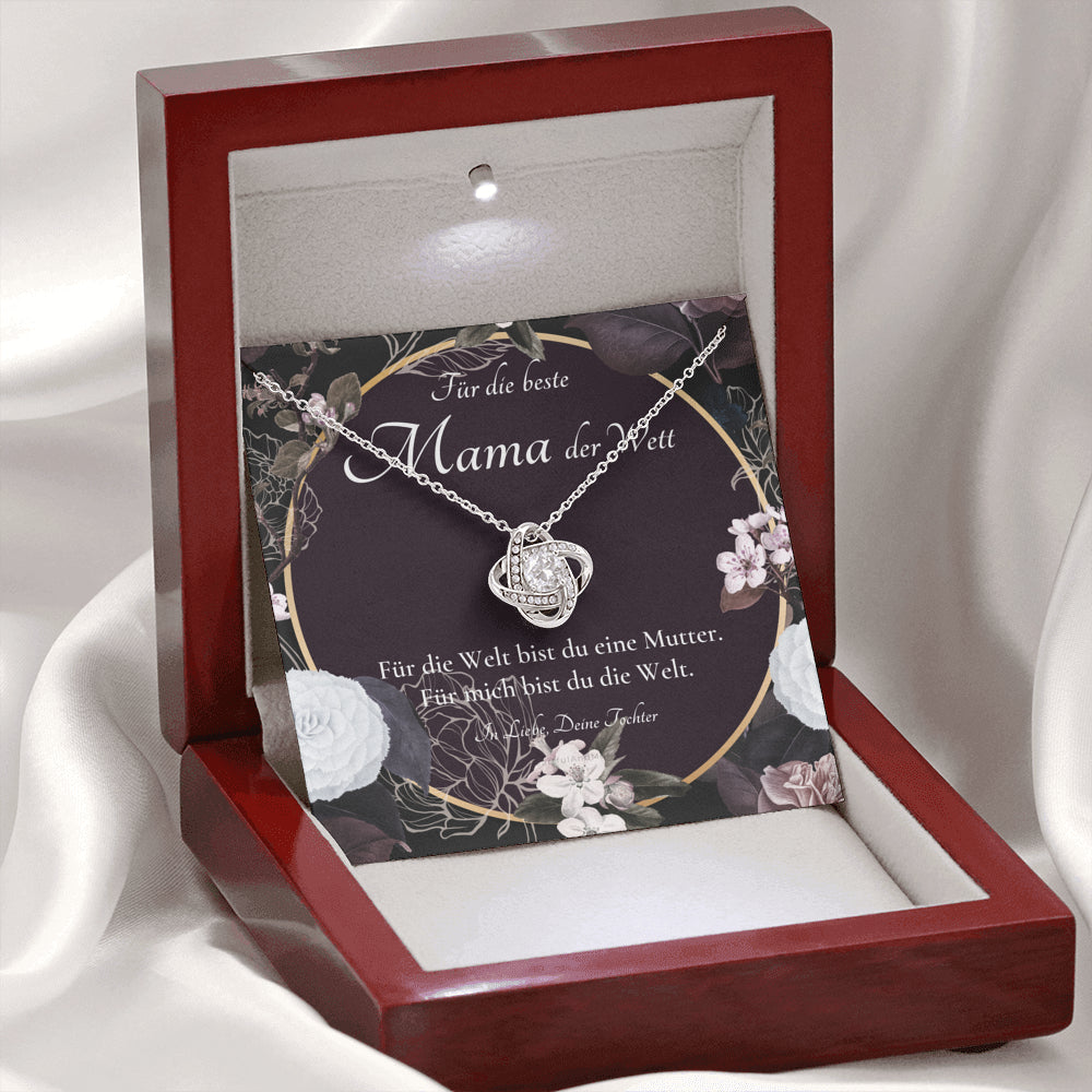 Beste Mama Der Welt, Mama Geschenk, Geschenk für Mutter Von Tochter, Geschenk Von Tochter An Mutter, Geburtstag Mama
