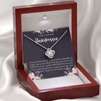 Gift For Female Hair Dresser, Hair Dresser Retirement Gift, Hair Dresser Appreciation Gift, Birthday, Love Knot Necklace