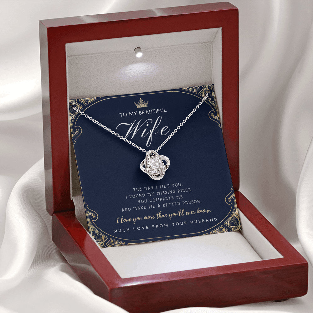 Anniversary gift for wife | Valentines gift for her | valentines day gift for wife | Wife Jewelry | Wife Necklace | Necklace for wife | Birthday gift for wife