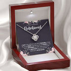 Gift For Female Nutritionist, Nutritionist Gift, Nutritionist Appreciation Gift, Birthday, Love Knot Necklace