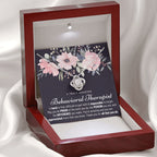 Gift For Behavioral Therapist, Behavioral Therapist Gift, Behavioral Therapist Appreciation Gift, Birthday, Love Knot Necklace