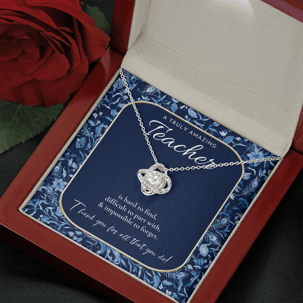 Teacher Gift, Gift for Teacher Necklace, A Truly Amazing Teacher Appreciation Gift, Gorgeous Necklace for Teacher