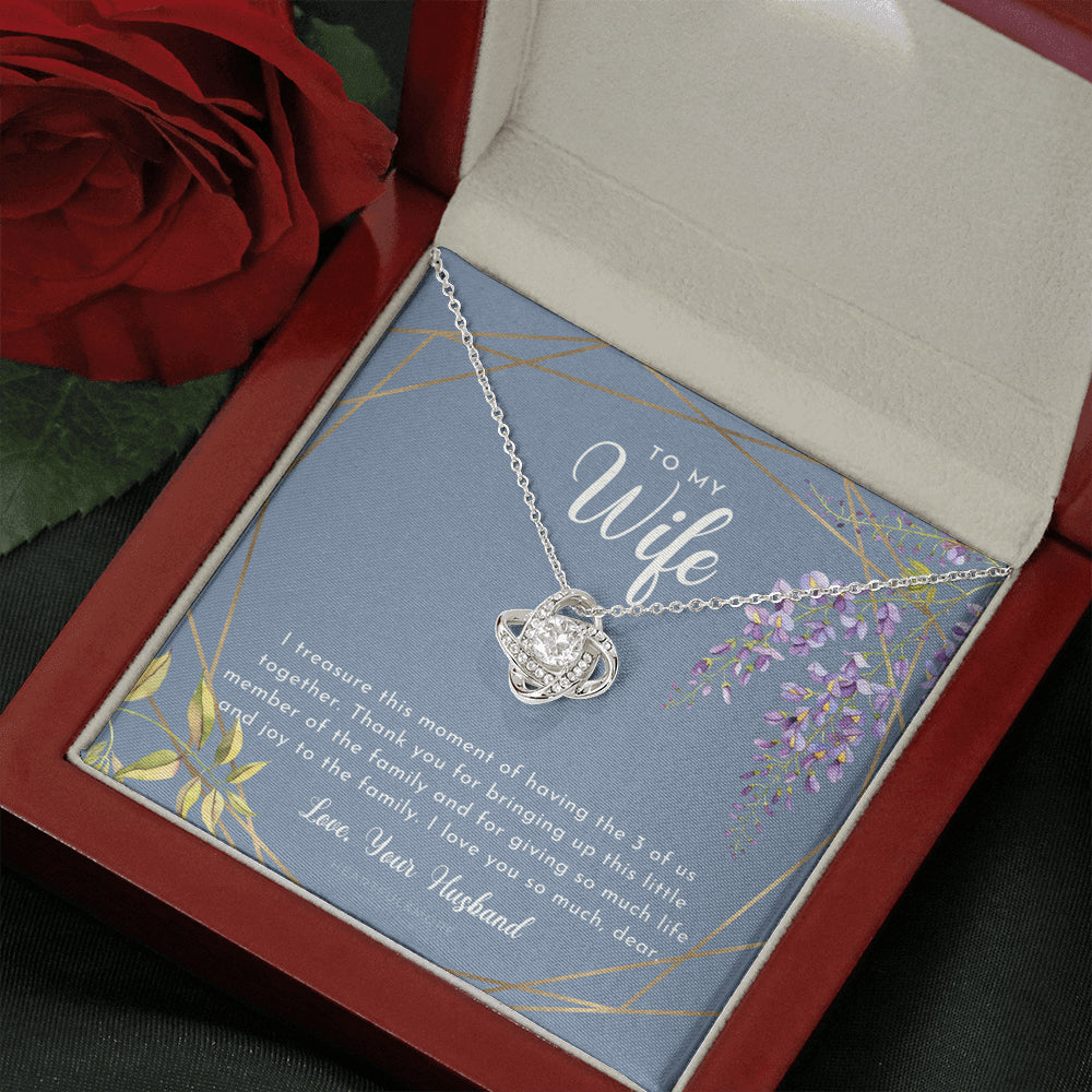Postpartum Gift for Wife, Gift for Wife Post Pregnancy, Becoming A Mother Gift, Wife After Pregnancy Necklace, Wife Becoming A Mom