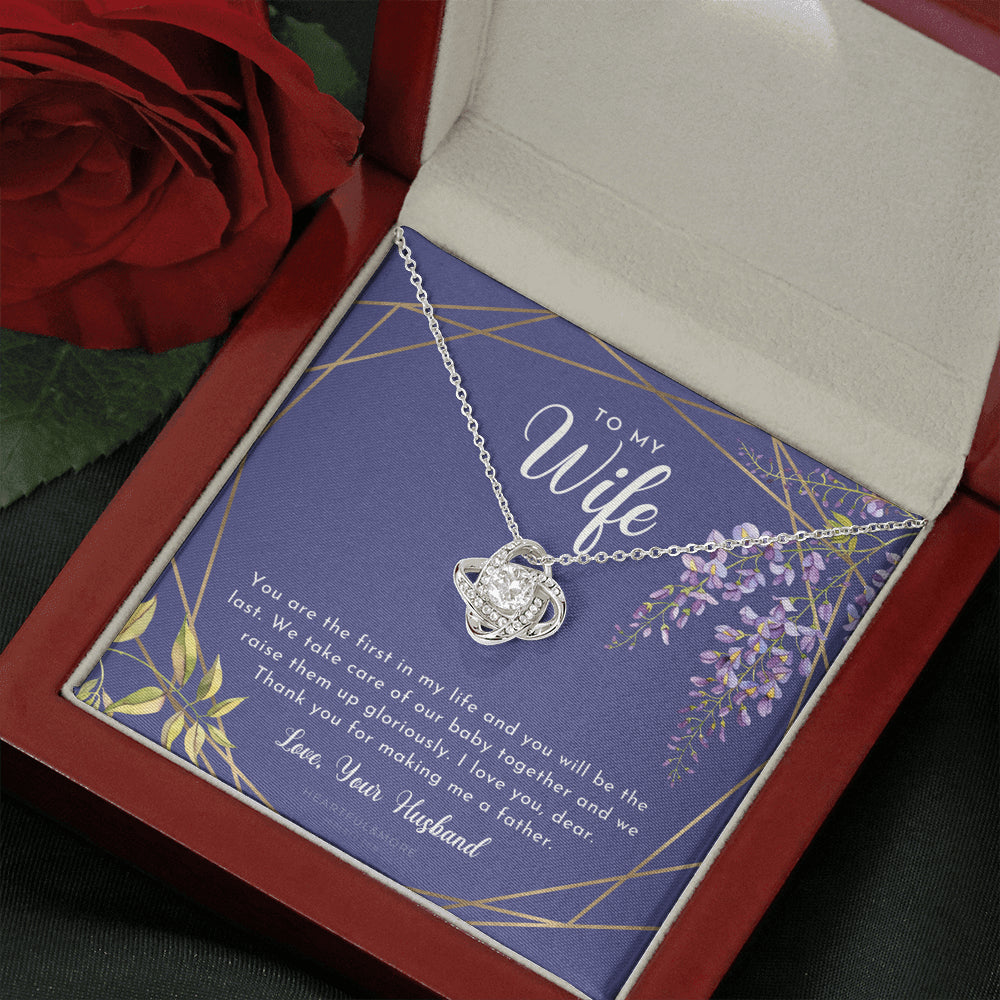 Postpartum Gift for Wife, Gift for Wife Post Pregnancy, Becoming A Mother Gift, Wife After Pregnancy Necklace, Wife Becoming A Mom