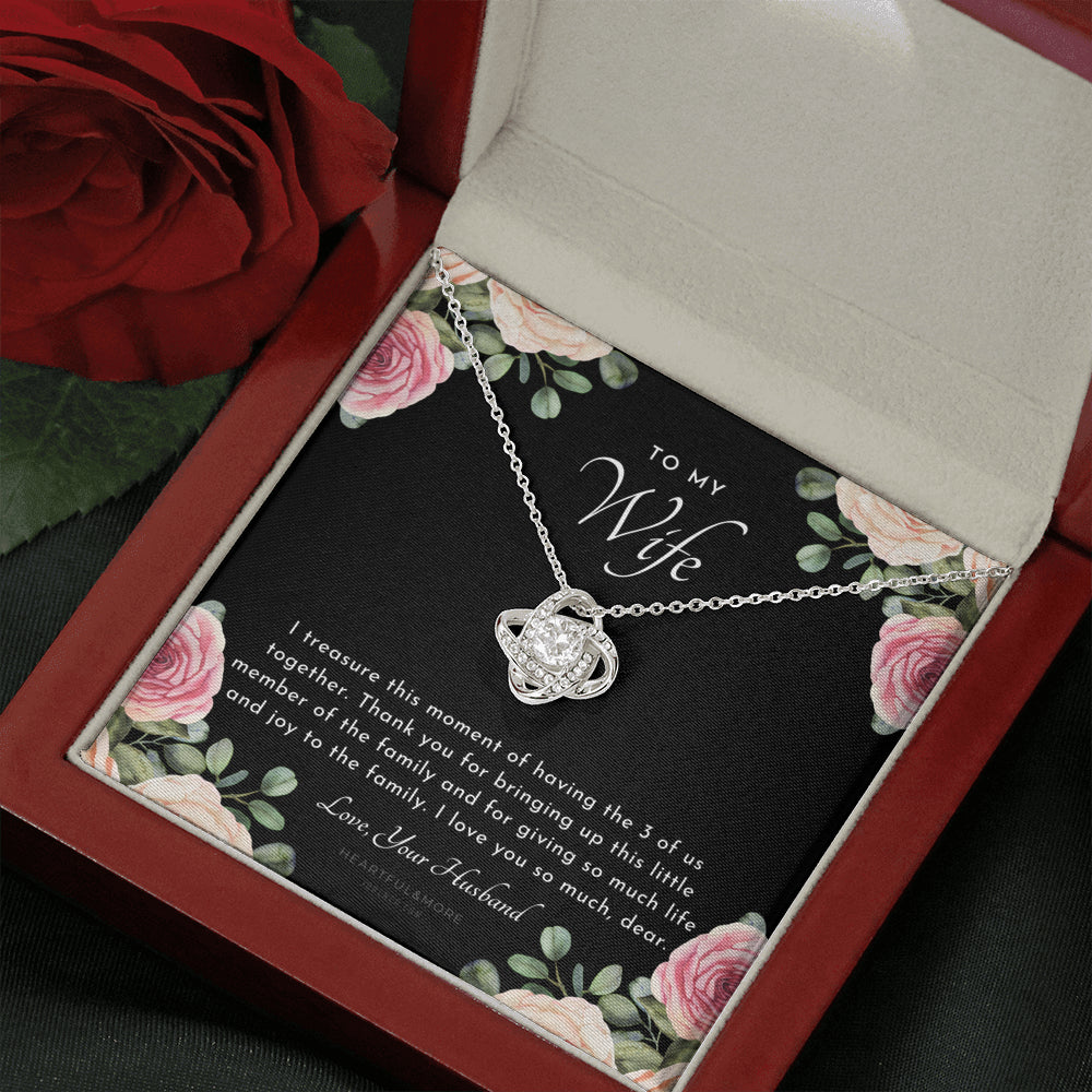 Postpartum Gift for Wife, Gift for Wife Post Pregnancy, Becoming A Mother Gift, Wife After Pregnancy Necklace, Wife Becoming A Mom