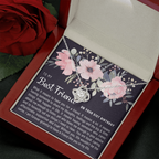 Best Friend 51st Birthday Gift - Love Knot Necklace