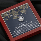 Gift For Female Dental Hygienist, Dental Hygienist Gift, Dental Hygienist Appreciation Gift, Birthday, Love Knot Necklace