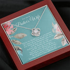 Pastor's Wife Appreciation Gift Necklace, Bible Study Gift, Christmas Present For Pastor's Wife, Best Preacher Wife Gift, Priest Wife Gift