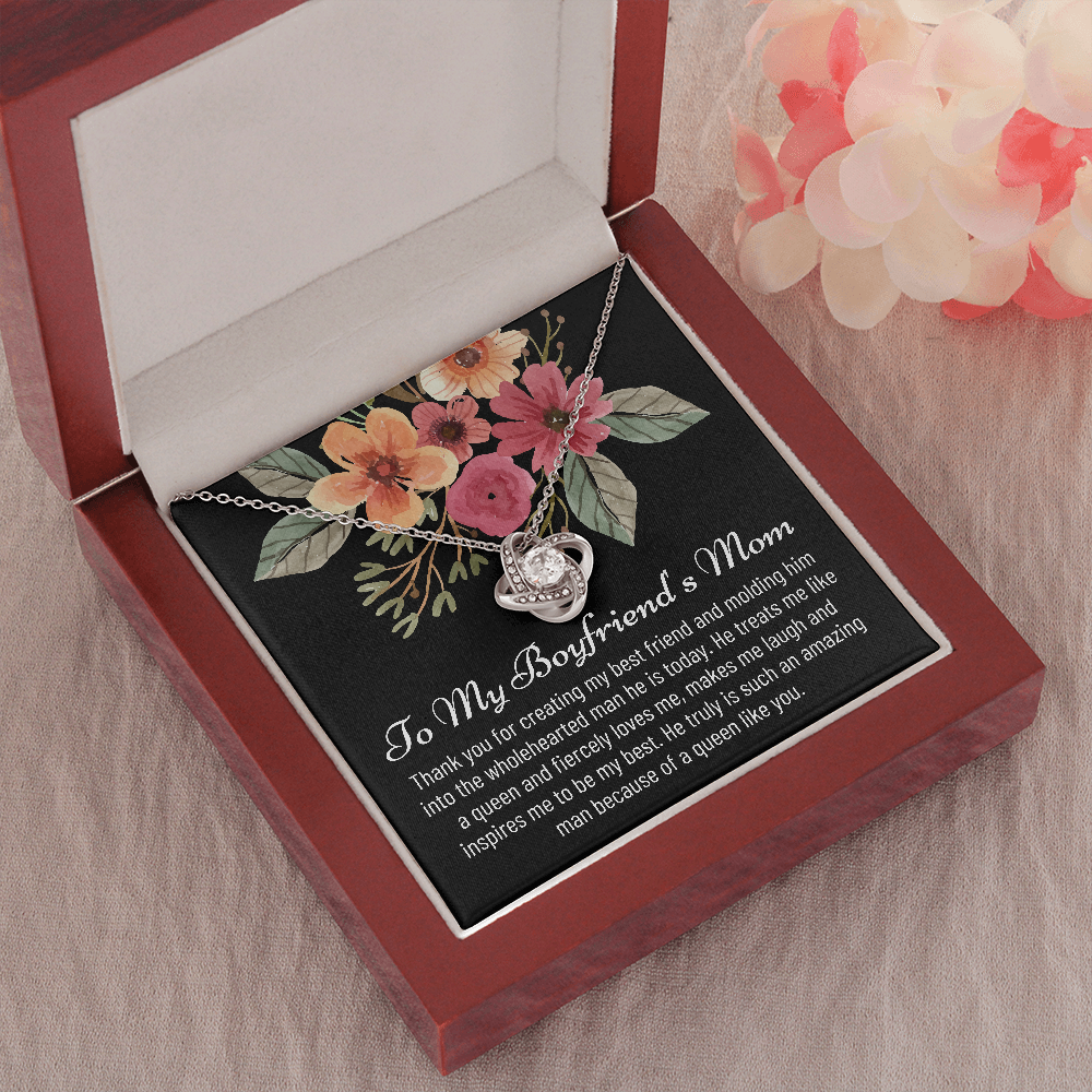 Gift for boyfriend's mom | Boyfriend's Mom Necklace | To my boyfriend’s Mom Gift | Mother’s day gift for Boyfriend's Mom