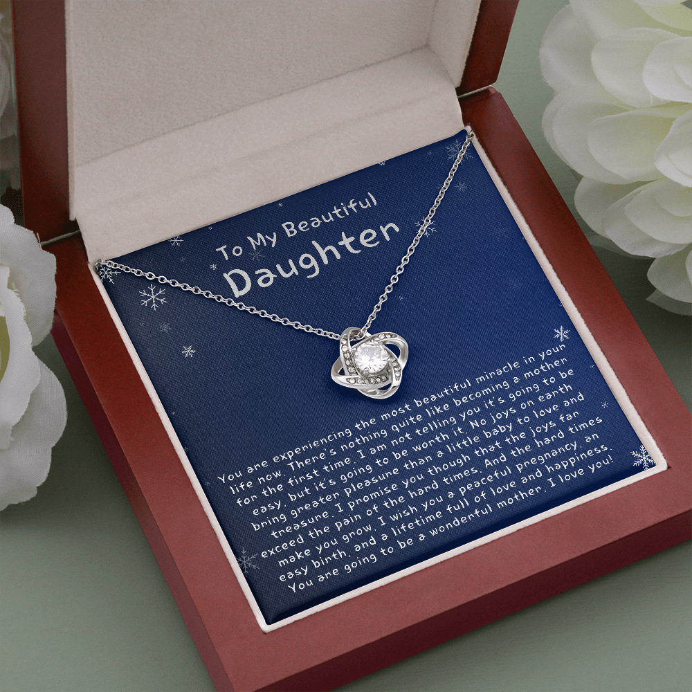 TO MY BEAUTIFUL DAUGHTER on your pregnancy