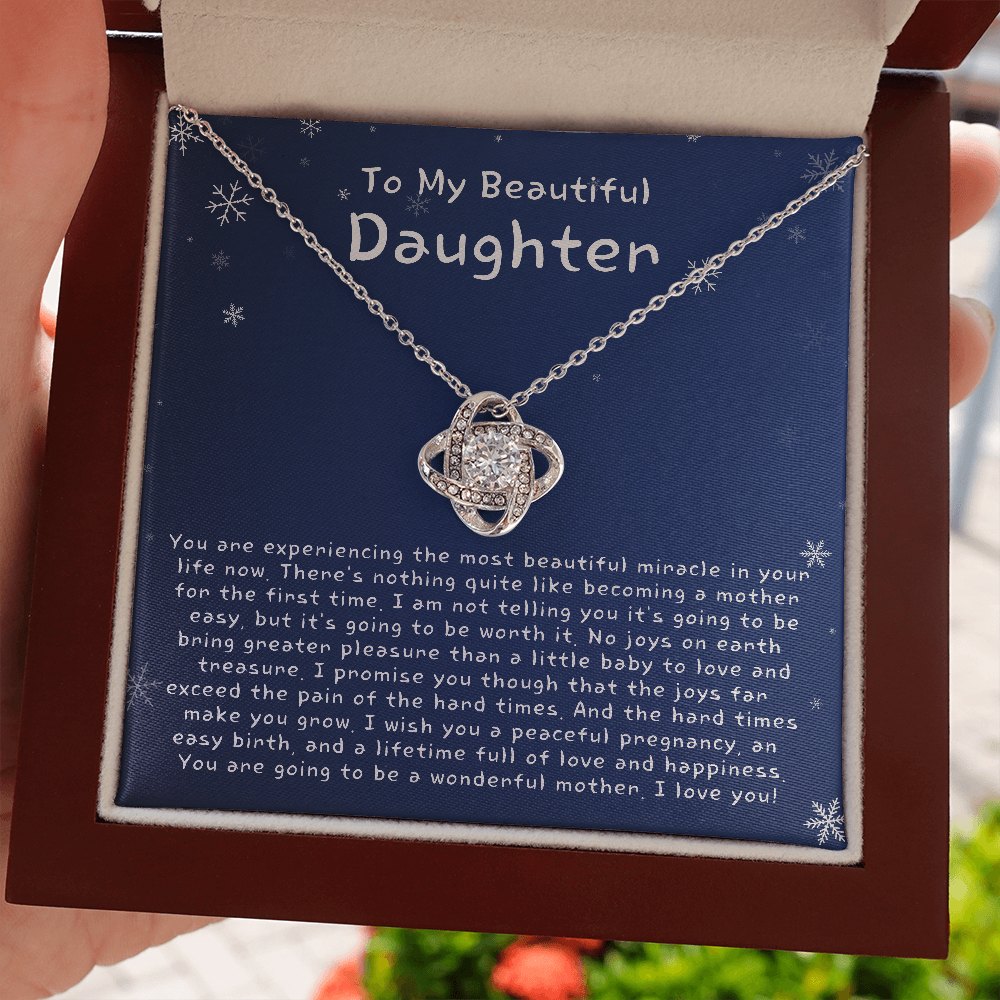 TO MY BEAUTIFUL DAUGHTER on your pregnancy