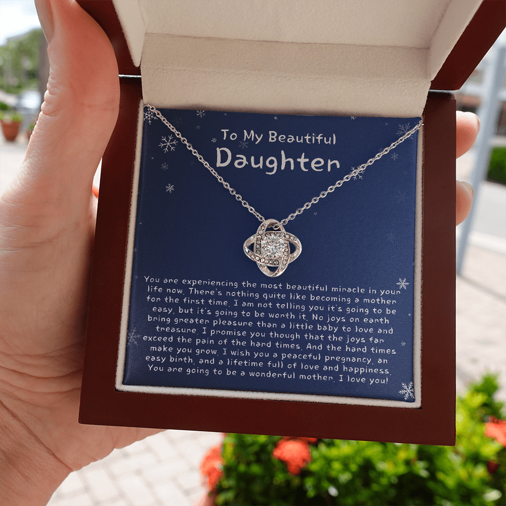 TO MY BEAUTIFUL DAUGHTER on your pregnancy