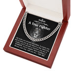 Cancer Survivor Gift for Men, Cancer Fighter Gift, Encouragement Gift for Men, Warrior Gift for Men, Necklace