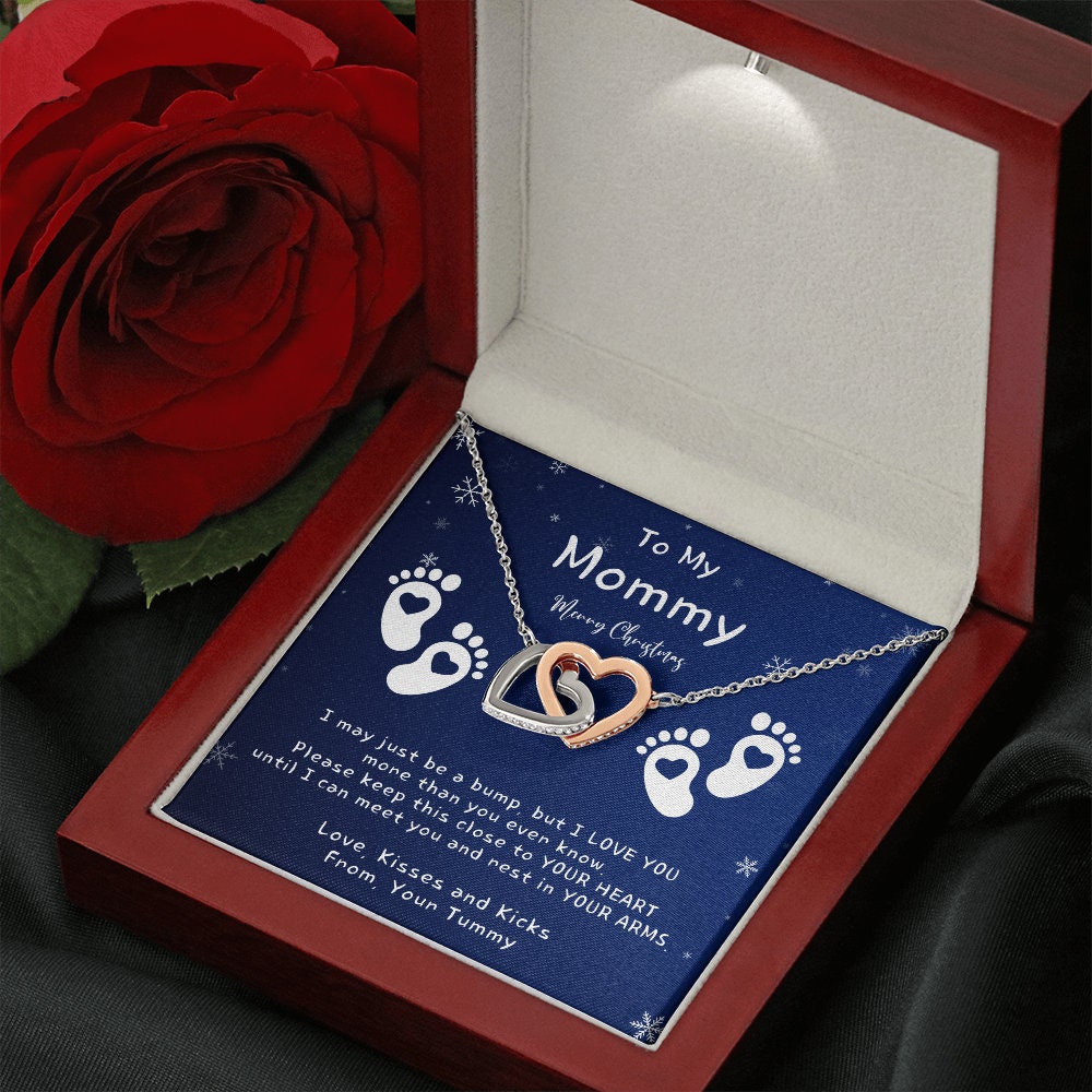 New Mom Christmas Gift, Pregnant Wife Christmas Gift, Christmas Gift For Pregnant Wife, Jewelry For Pregnant Wife, Expecting Wife Christmas