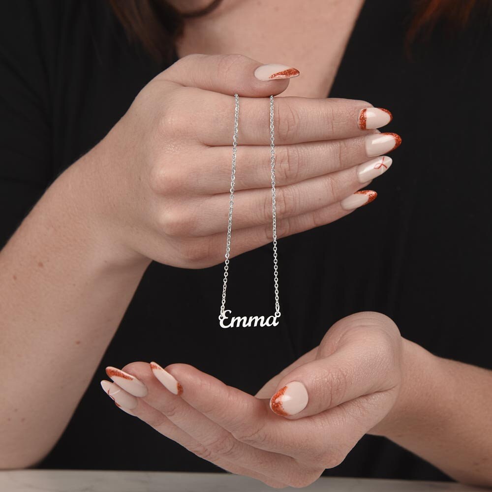 Granddaughter Christmas Gifts, Custom Name Necklace, Unique Gifts for Granddaughter, Christmas Gifts Ideas, Granddaughter Gifts from Grandma