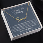 Unique Name Necklace: Make Her 16th Birthday Special with a One-of-a-Kind Jewelry Gift, The Perfect 16th Birthday Gift for Girls