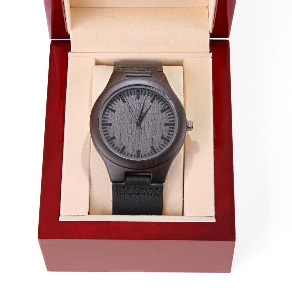 Graduation Gift for Him, Engraved Wooden Watch for Graduate, Behind You All Your Memories, Best Graduation Gift for Him, Class of 2023