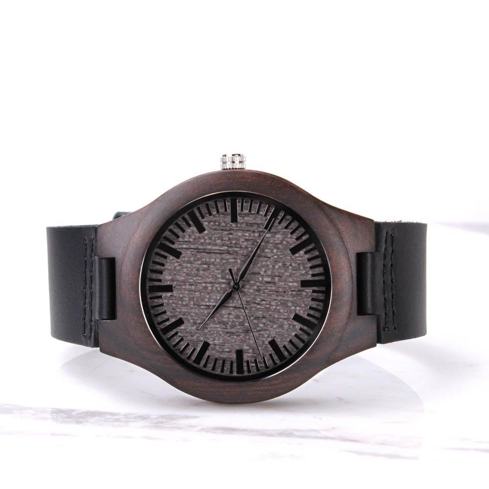 Graduation Gift for Him, Engraved Wooden Watch for Graduate, Behind You All Your Memories, Best Graduation Gift for Him, Class of 2023