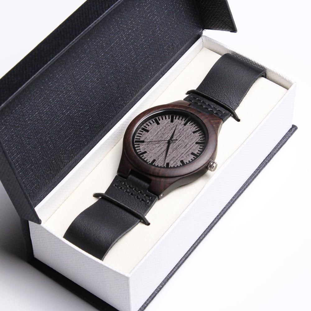 Graduation Gift for Him, Engraved Wooden Watch for Graduate, Behind You All Your Memories, Best Graduation Gift for Him, Class of 2023