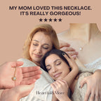 Best Gift Idea for Mom from Daughter/Son on Mother's Day, Birthday, Christmas - Unique Present for your Mother, Thank You Mom Necklace